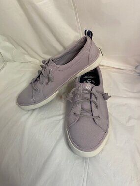 Sperry Crest Vibe Slip-On Women's Sneakers in Lilac, Size 8.5